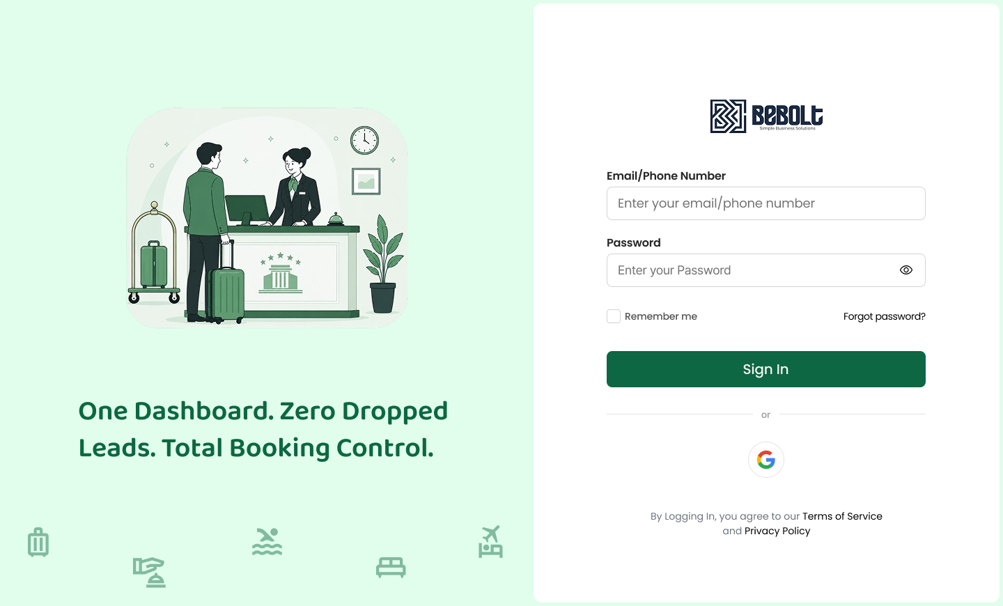 Login Page